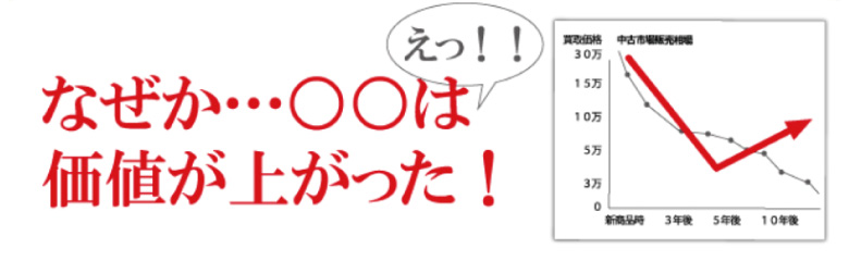 壊れたブランド時計価値が上がる時